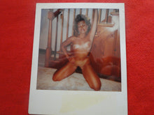 Load image into Gallery viewer, Vintage 1980s Nude Erotic Sexy Polaroid Nude Woman Photo Hispanic Honey Hairy Bush RRf
