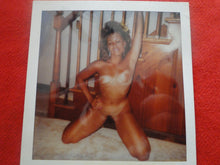 Load image into Gallery viewer, Vintage 1980s Nude Erotic Sexy Polaroid Nude Woman Photo Hispanic Honey Hairy Bush RRf
