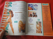 Load image into Gallery viewer, Vintage Nude Erotic Sexy Adult Magazine Gent January 1998       G8
