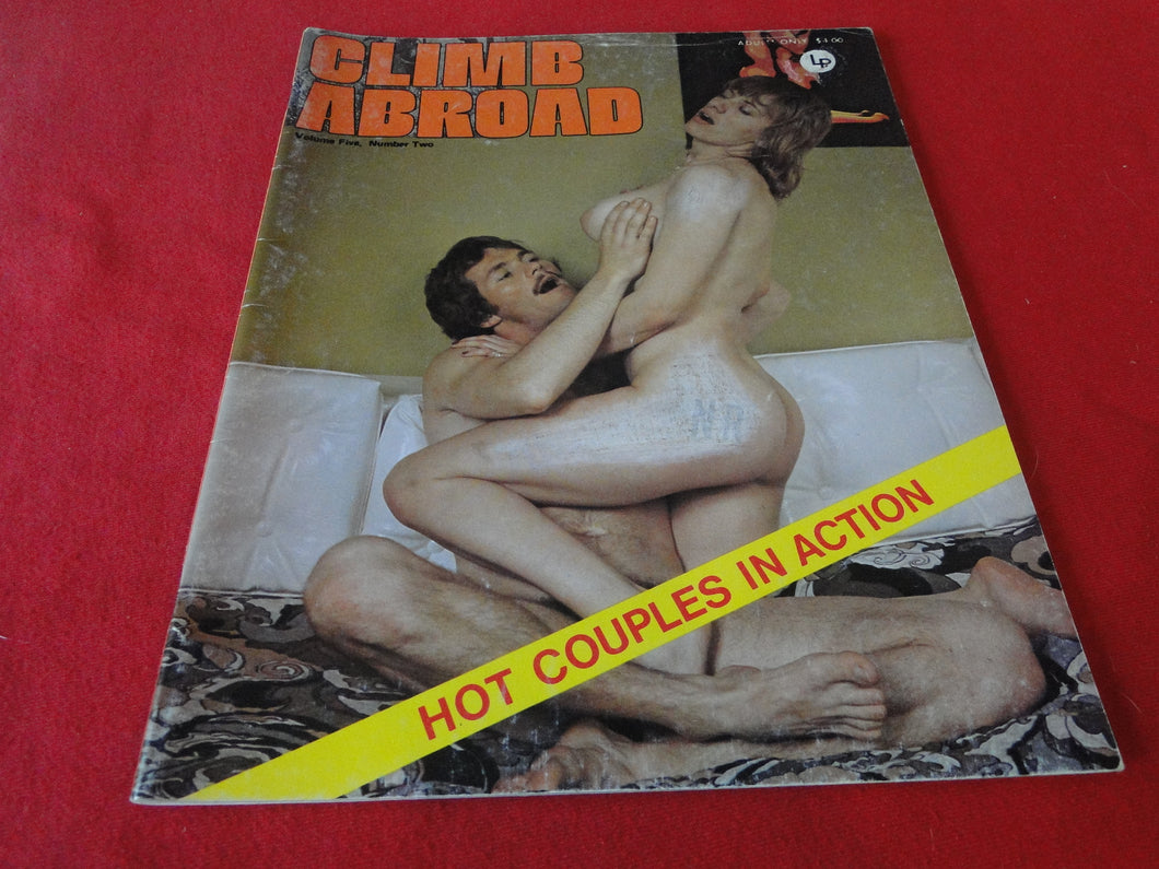 Vintage Nude Erotic Sexy Adult Magazine Climb Abroad 1979     JB28