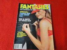 Load image into Gallery viewer, Vintage Nude Erotic Sexy Adult Magazine X-Rated Fantasies March 1987        <
