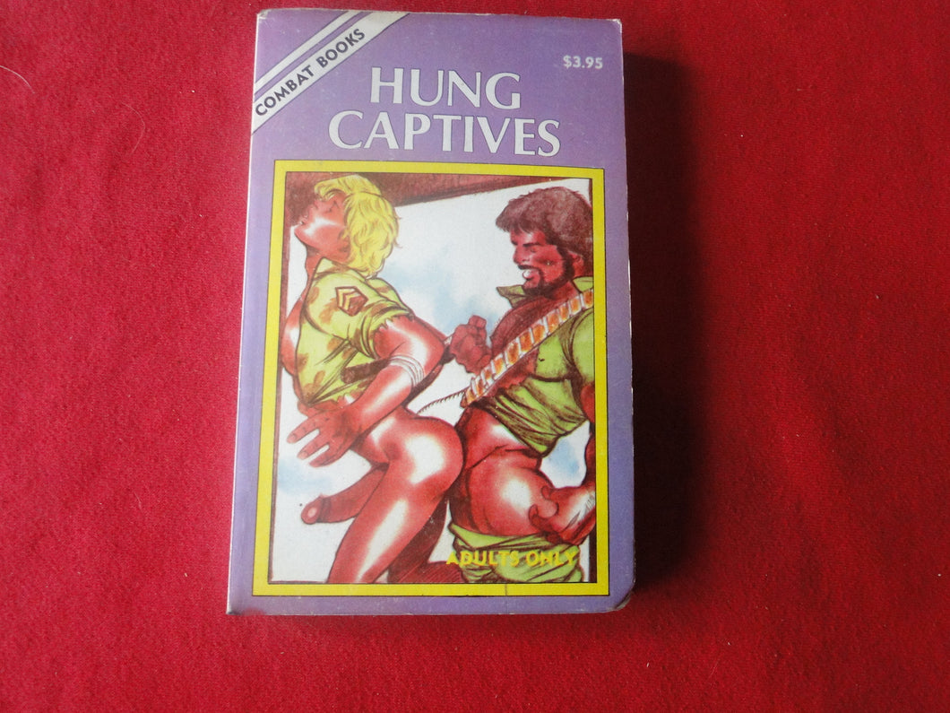 Vintage Adult Paperback Novel/Book Gay Interest Hung Captives       PB1