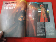Load image into Gallery viewer, Vintage Nude Erotic Sexy Adult Magazine Leg Show September 1986       <
