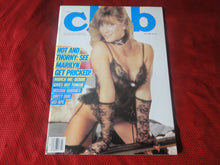 Load image into Gallery viewer, Vintage Nude Erotic Sexy Adult Magazine Club July 1986 Marilyn Chambers     P3

