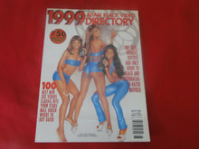 Load image into Gallery viewer, Vintage Nude Erotic Sexy Adult Magazine 1999 Adam Black Video Directory   JB60
