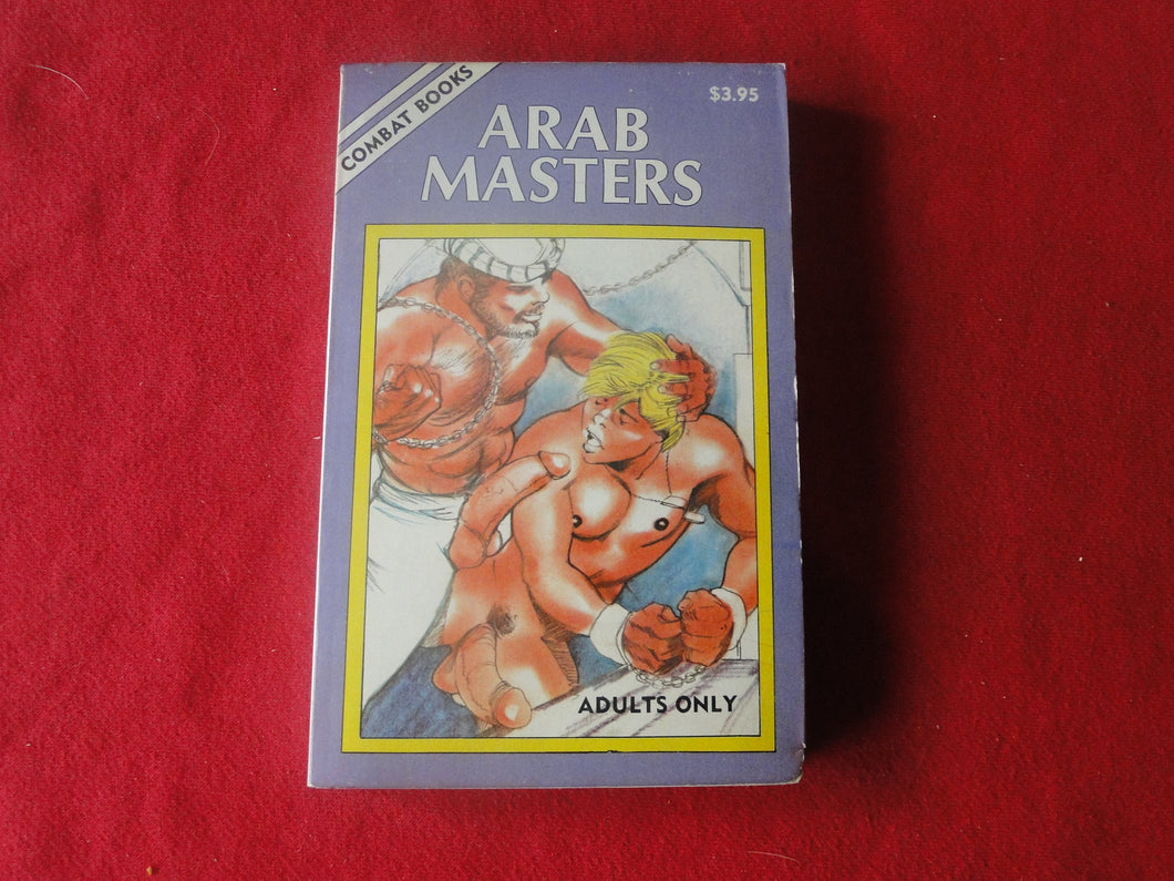 Vintage Adult Paperback Novel/Book Gay Interest Arab Masters      PB1