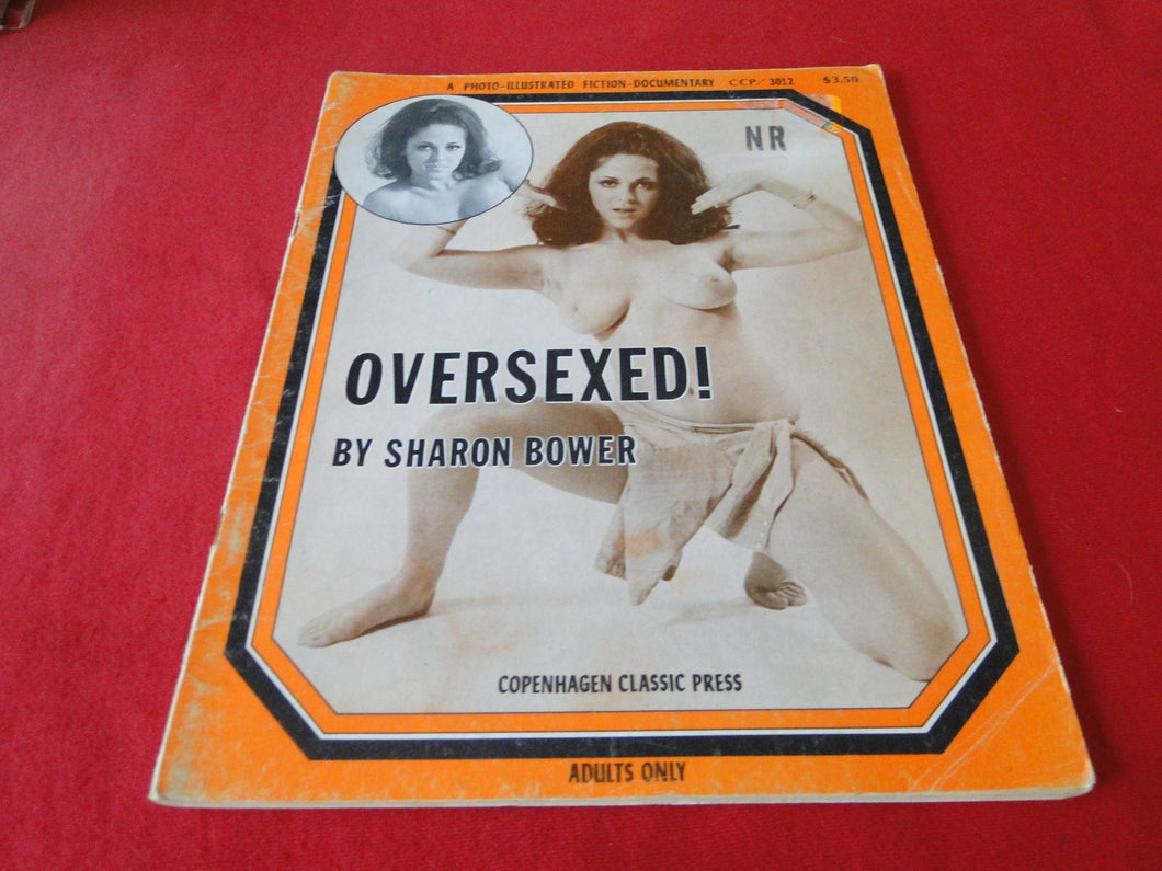 Vintage Nude Erotic Sexy Adult Magazine Oversexed Copenhagen Classic 1976     57