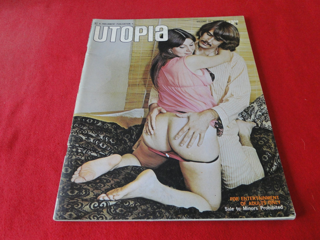 Vintage Nude Erotic Sexy Adult Magazine Utopia Parliament 1974         57