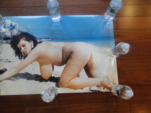 Load image into Gallery viewer, Vintage Adult Erotic Sexy Nude 30 x 20 Color Photo Poster Big Tits Beach Bound
