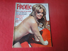 Load image into Gallery viewer, Vintage Nude Erotic Sexy Adult Magazine Frolic November 1971             P87

