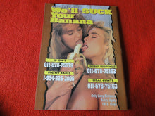 Load image into Gallery viewer, Vintage Nude Erotic Sexy Adult Magazine Foxy Nymphs 1998       JB6
