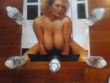 Load image into Gallery viewer, Vintage Adult Erotic Sexy Nude 24 x 20 Color Photo Poster Hot Blonde Big Tits Cleavage
