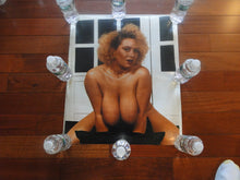 Load image into Gallery viewer, Vintage Adult Erotic Sexy Nude 24 x 20 Color Photo Poster Hot Blonde Big Tits Cleavage
