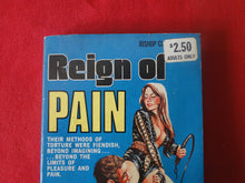 Load image into Gallery viewer, Vintage Erotic Porn Paperback Book/Novel Reign of Pain Star 1974      GD3
