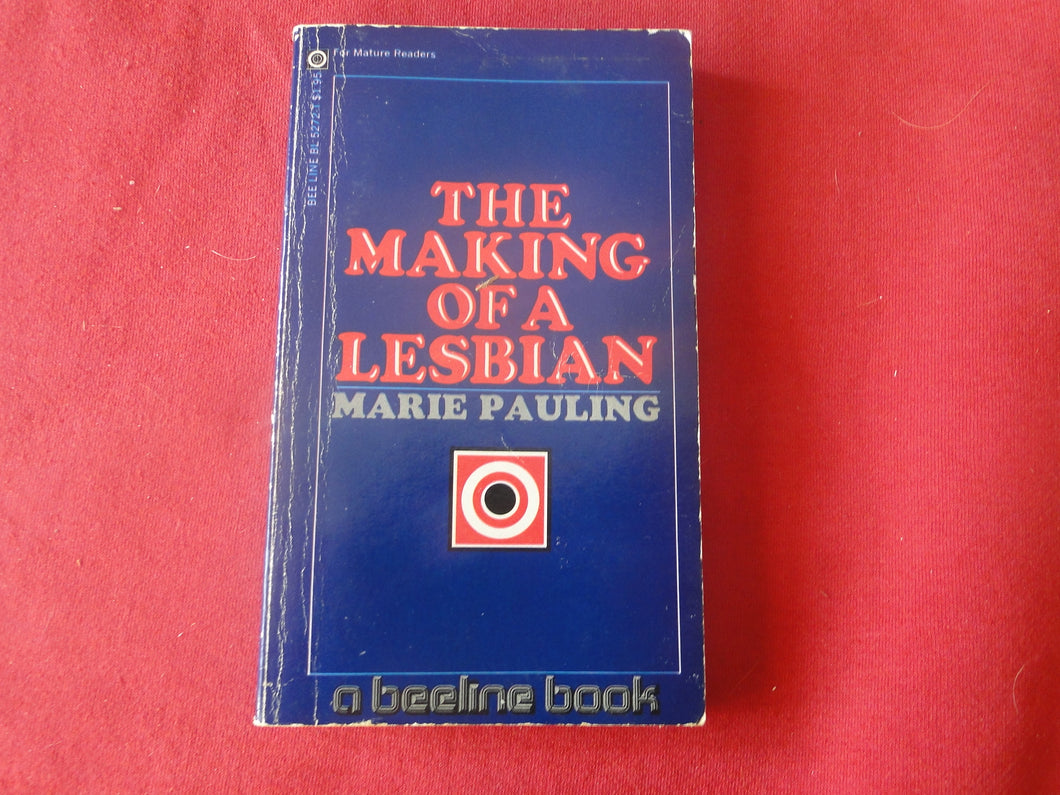 Vintage Erotic Adult Paperback Book/Novel The Making of A Lesbian       PB1