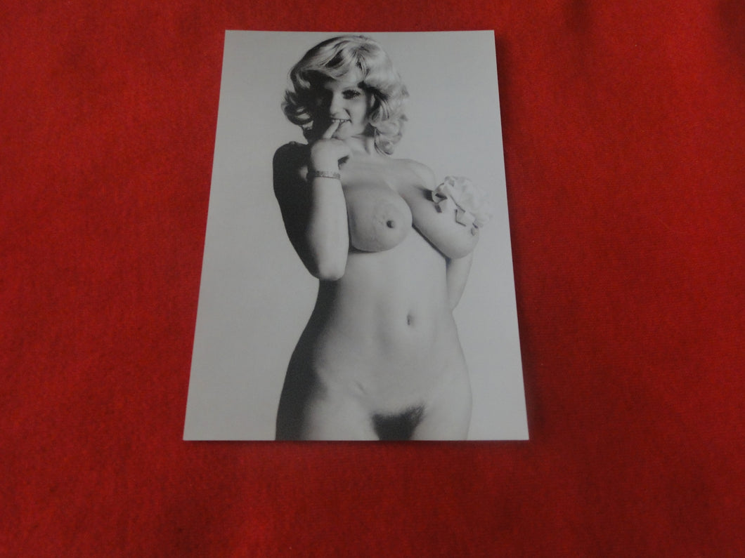 Nude Erotic Sexy Large Breasted Woman Photo  4 x 6 Roberta Pedon    A81b