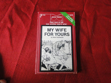 Load image into Gallery viewer, Vintage Erotic Porn Paperback Book/Novel Patch Pokets My Wife For Yours 1988    PB4
