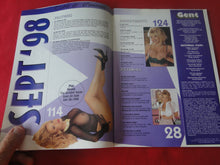 Load image into Gallery viewer, Vintage Nude Erotic Sexy Adult Magazine Gent September 1998        DI
