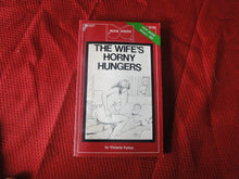 Load image into Gallery viewer, Vintage Erotic Porn Paperback Book/Novel Patch Pokets The Wife's Horny Hungers 1985   PB4
