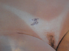 Load image into Gallery viewer, Vintage Adult Erotic Sexy Nude 24 x 18 Color Photo Poster Big Tits Landing Strip
