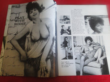 Load image into Gallery viewer, Vintage Nude Erotic Sexy Adult Magazine Adam April 1966          JB6
