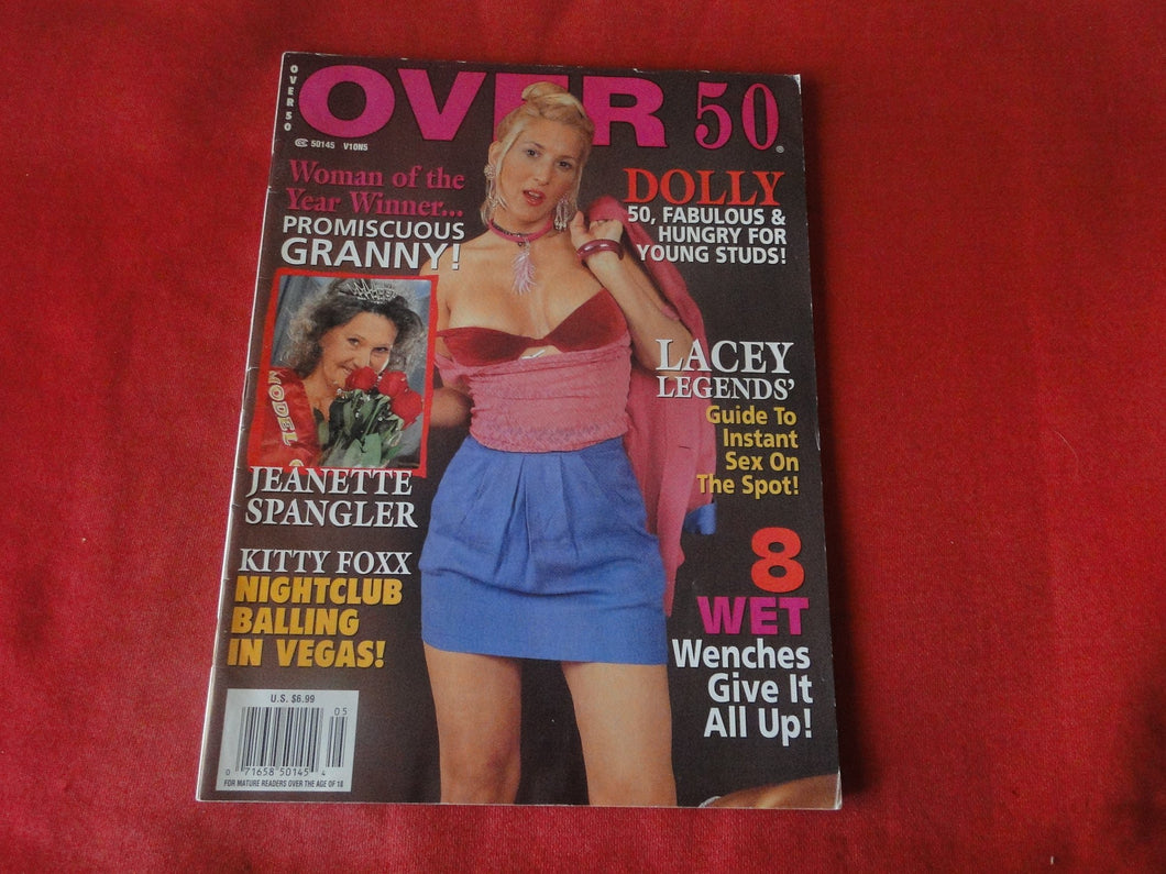 Vintage Nude Erotic Sexy Adult Magazine Over 50 2000            JB25
