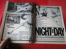 Load image into Gallery viewer, Vintage Nude Erotic Sexy Adult Magazine Night and Day July 1972         P81
