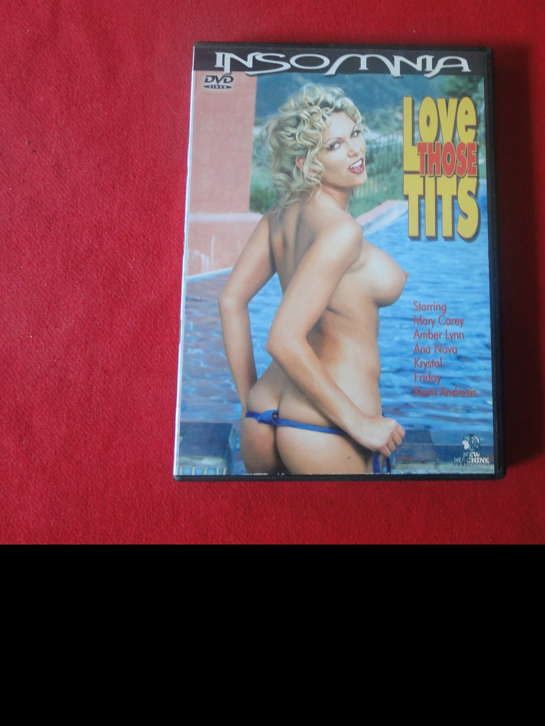 Vintage Adult Erotic Sexy Porn XXX DVD Movie Love Those Tits Mary Carey     BT2