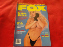 Load image into Gallery viewer, Vintage Nude Erotic Sexy Adult Magazine Fox Feb. 1992          JB33
