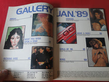 Load image into Gallery viewer, Vintage Nude Erotic Sexy Adult Magazine Gallery January 1989       P99
