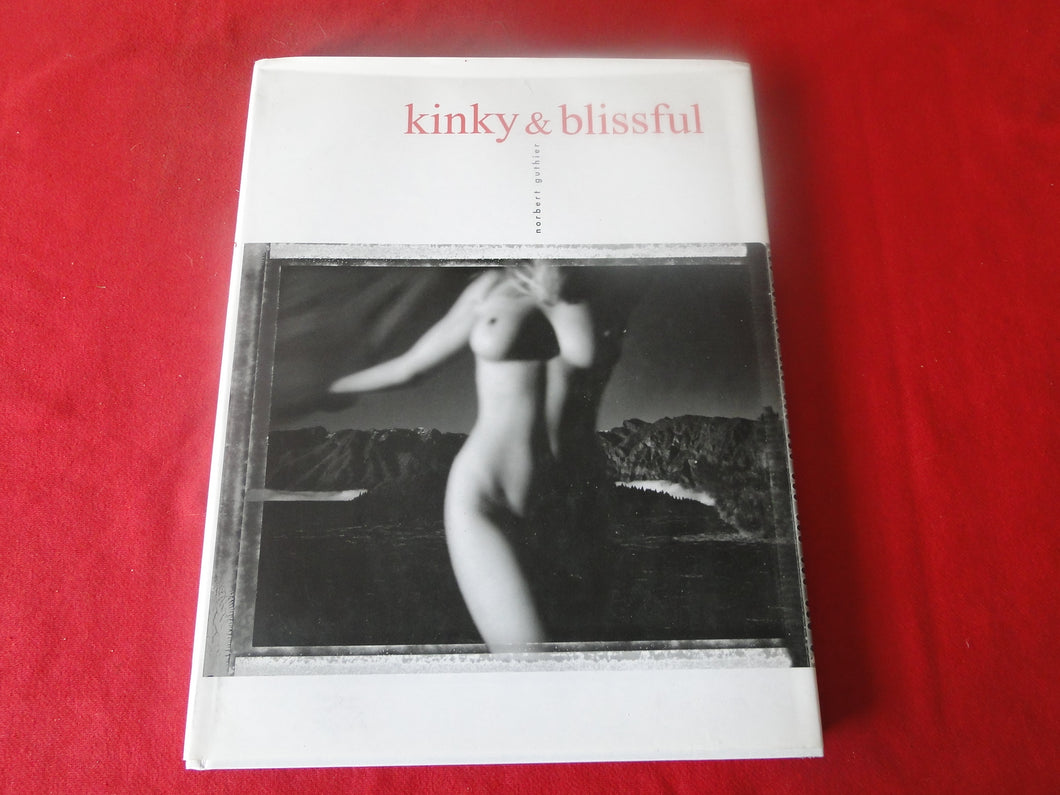 Vintage Hardcover Erotic Nude Women Photography Book Kinky & Blissful Norbert Guthier  HC5