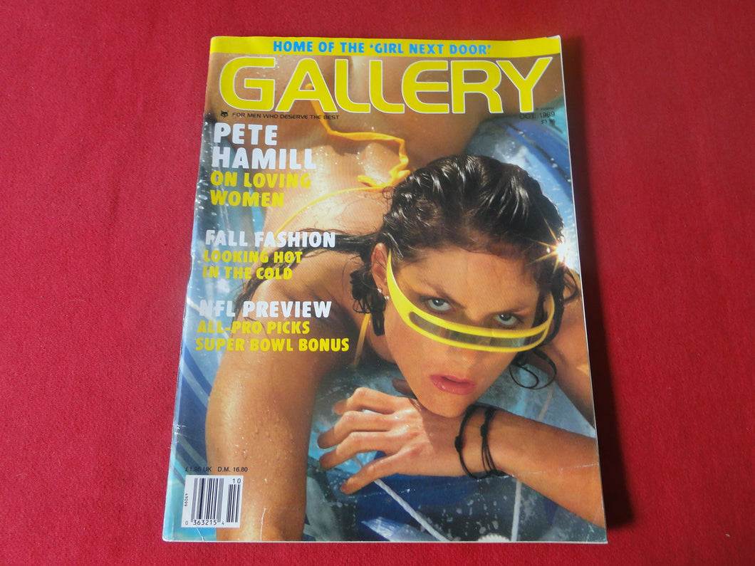Vintage Nude Erotic Sexy Adult Magazine Gallery October 1989      P99