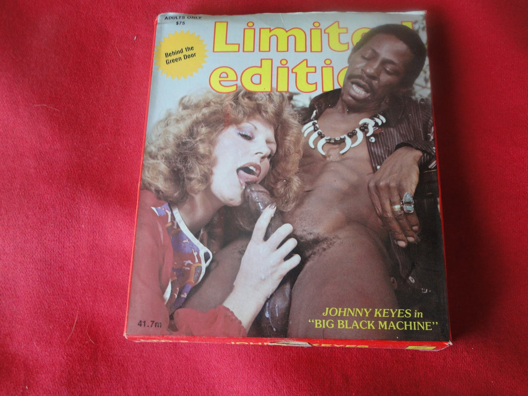 Vintage 8MM Adult Pornographic Smoker Stag Film Johnny Keyes Big Black Machine  P80