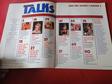 Load image into Gallery viewer, Vintage Nude Erotic Sexy Adult Magazine Velvet Talks June 1982        FA
