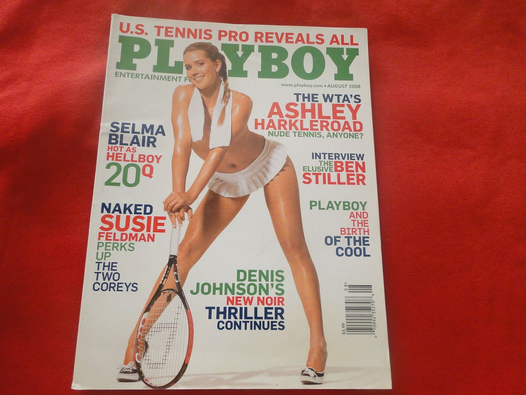 Vintage Nude Erotic Sexy Adult Magazine Playboy Aug. 2008      JB35