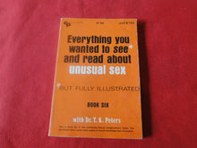 Load image into Gallery viewer, Vintage Erotic Adult Paperback Novel/Book Unusual Sex Photo Illustrated    P14
