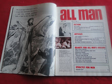 Load image into Gallery viewer, Vintage Nude Erotic Sexy Adult Magazine All Man May 1969           JB7
