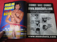 Load image into Gallery viewer, Vintage Adult Erotic Sexy Magazine Gay Interest Manshots August 2001     P89
