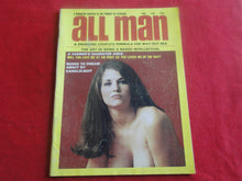 Load image into Gallery viewer, Vintage Nude Erotic Sexy Adult Magazine All Man February 1969        JB7
