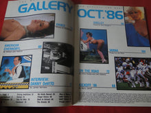 Load image into Gallery viewer, Vintage Nude Erotic Sexy Adult Magazine Gallery October 1986       EA
