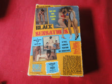 Load image into Gallery viewer, Vintage Adult XXX VHS Porn Tape Movie Black Sensations         X7
