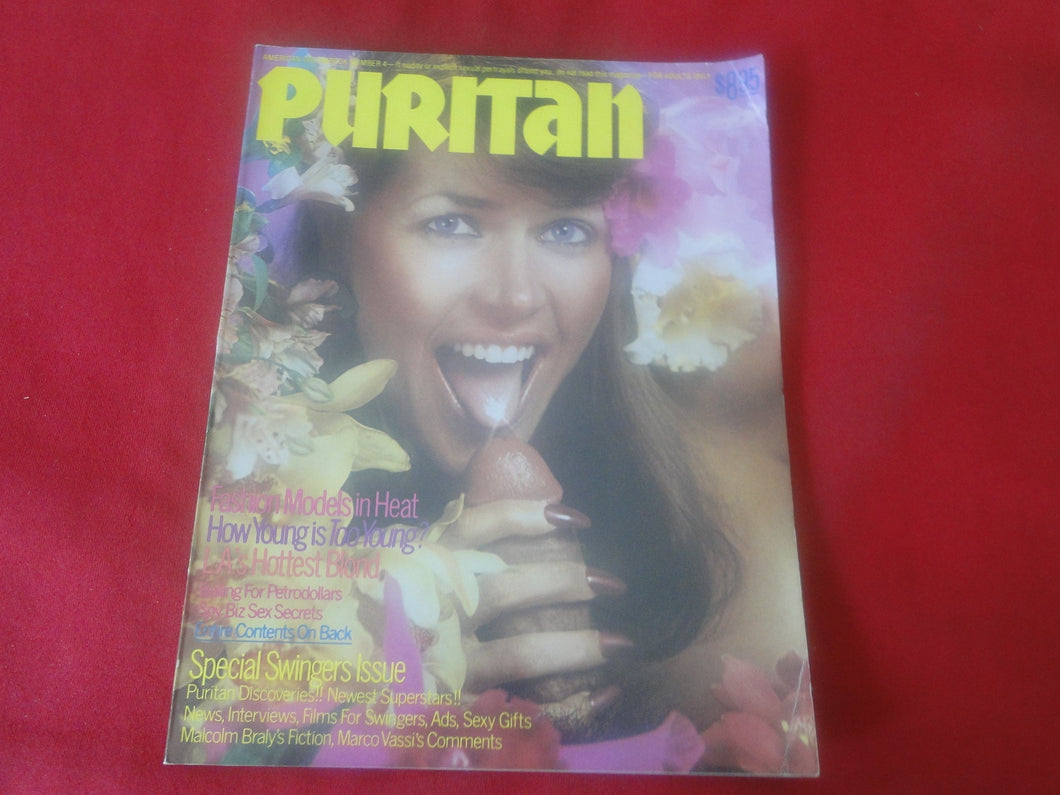 Vintage Nude Erotic Sexy Adult Magazine Puritan 1979            JB63
