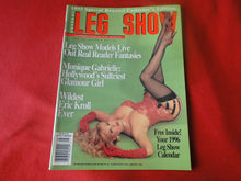Load image into Gallery viewer, Vintage Nude Erotic Sexy Adult Magazine Leg Show 1995           JB21
