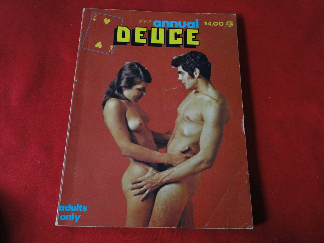 Vintage Nude Erotic Sexy Adult Magazine Annual Deuce HUGE PACKED    JB51