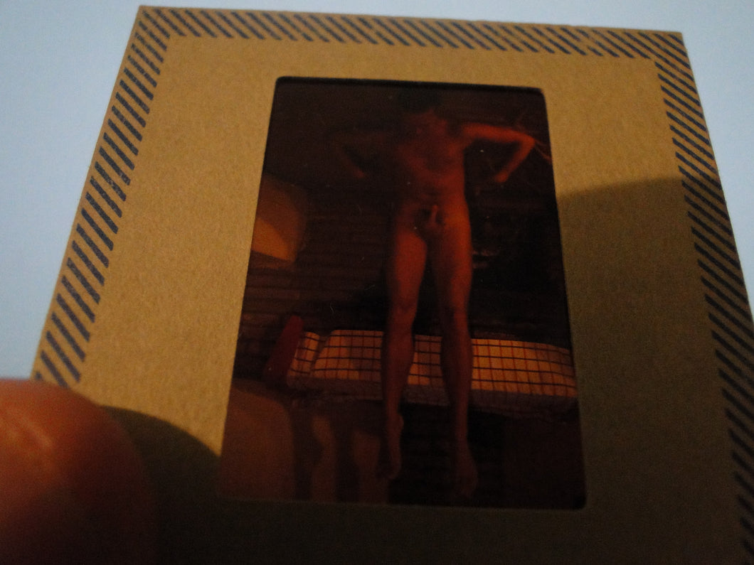 VINTAGE EROTIC 35MM SLIDE MALE GAY INTEREST NUDE      ABe
