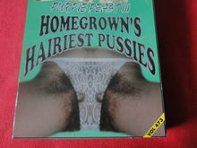 Load image into Gallery viewer, Vintage Adult XXX VHS Porn Tape Movie Homegrown's Hairiest Pussies      X7
