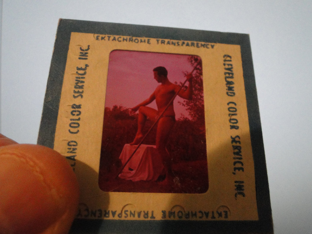 VINTAGE EROTIC 35MM SLIDE MALE GAY INTEREST NUDE      ABn