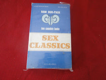 Load image into Gallery viewer, Vintage Adult Paperback Book/Novel Ram Duo Pack Sex Classics Two Complete Books  PB3

