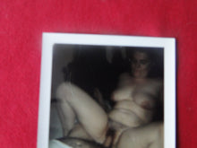 Load image into Gallery viewer, Vintage Nude Erotic Sexy Woman Polaroid Photo Chubby Slut Intercourse Hairy Pussy   AA2
