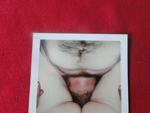 Load image into Gallery viewer, Vintage Nude Erotic Sexy Woman Polaroid Photo Chubby Slut Intercourse Hairy Pussy   AA3
